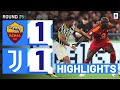 ROMA-JUVENTUS 1-1 | HIGHLIGHTS | The clash of the Olimpico ends in a draw | Serie A 2023/24