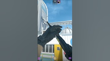 Molotov Back Site On Nuke In CS2 #cs2 #shorts