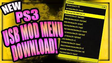 NEW GTA V PS3 MODMENU! [NO JAILBREAK] OFW/USB DOWNLOAD