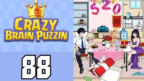 Crazy Brain Puzzle Level 88 Gifts | Game Walkthrough