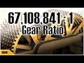 67,108,864:1 Gear Reduction!