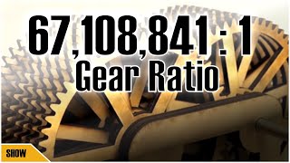 67,108,864:1 Gear Reduction!