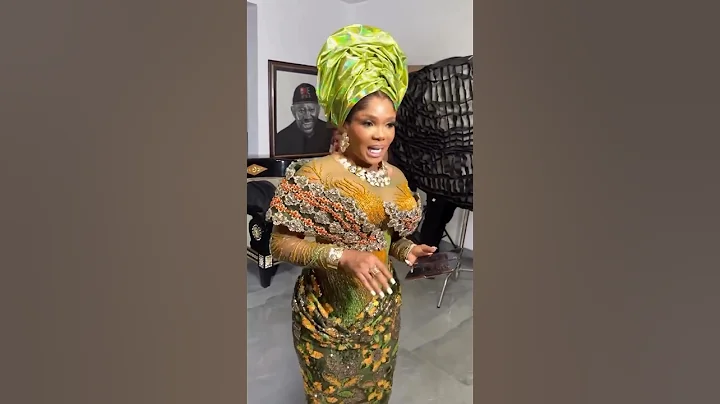 IYABO OJO FIRST LOOK FOR PRISCILLA OJO WEDDING #viralvideo #fashion #iyabo #priscilla #jp25 #shorts