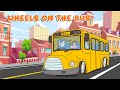 Wheels on the Bus | Poon Poon TV  Nursery Rhymes &amp; Kids Song