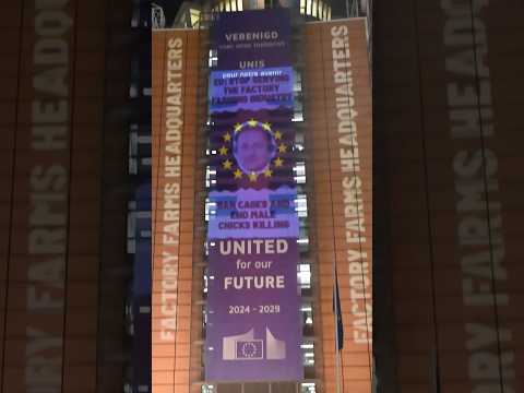 La COMISIÓN EUROPEA convertida en la SEDE de la INDUSTRIA GANADERA