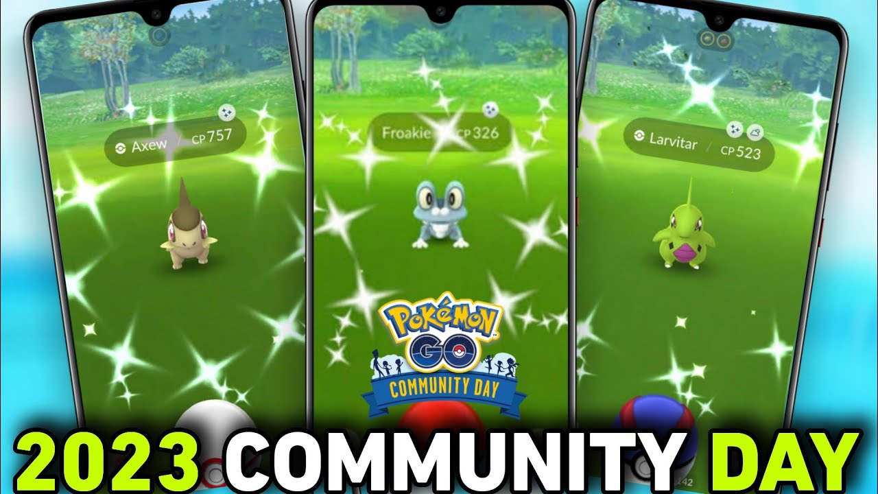 2023 Community Day's in Pokemon Go YouTube