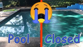 How To Close and Winterize your pool using a mesh safety cover