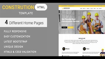 Construct - Construction and Building Website Template | Themeforest Website Templates and Themes
