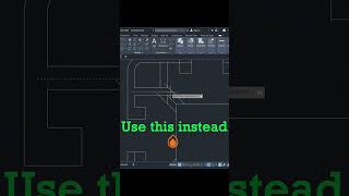 👉 Stop Using Trim Like This ❌ AutoCAD Trick #Shorts
