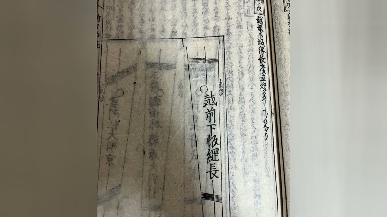 伊達家家臣の先祖の持っていた刀の本（前頁ではないです） - YouTube