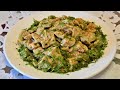 Баклажаны под грибы в сметане. Вкусная закуска.