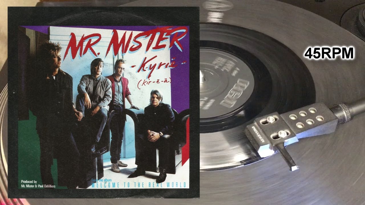 Mr. Mister - Kyrie, 1986, RCA - PB49927, Vinyl, 7