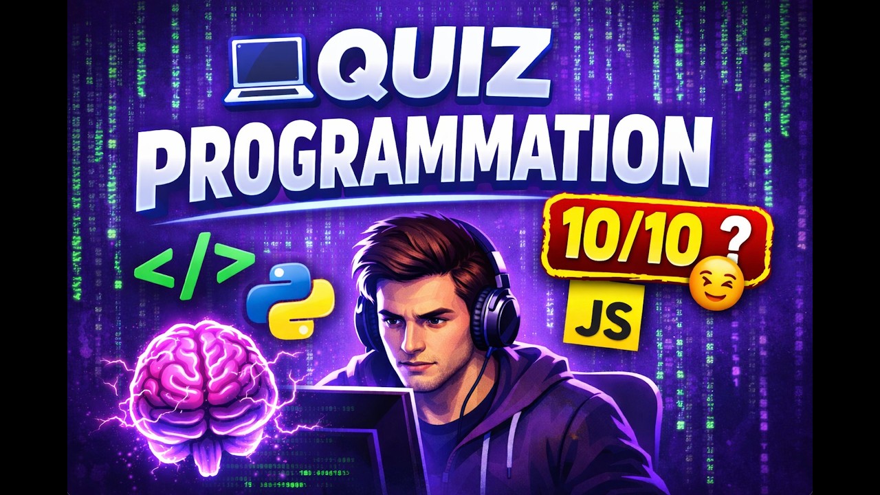 🔥 QUIZ PROGRAMMATION : Seuls les VRAIS Codeurs auront 10/10 ! 💻⚡
