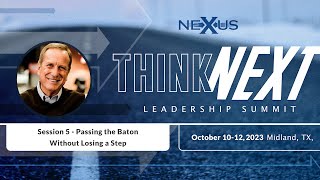 Session 6 - Passing The Baton Without Losing a Step (Bob Russell)