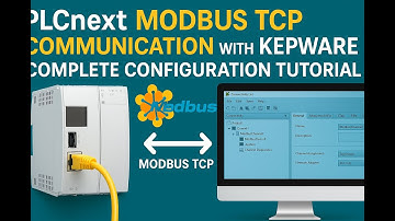 PLCnext Modbus TCP Communication with Kepware | Complete Configuration Tutorial