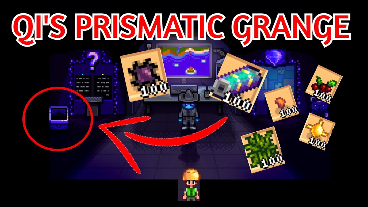 100 of EACH COLOR!! - Mr. Qi's Prismatic Grange Challenge - Stardew