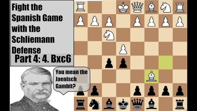 Jaenisch Gambit destroys the Ruy Lopez Opening! – Adventures of a Chess Noob