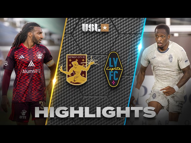 Detroit City FC 0-1 Las Vegas Lights