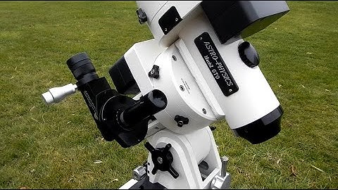 Astro-Physics Right Angle Polar Alignment Scope (RAPAS) on a Mach2 mount
