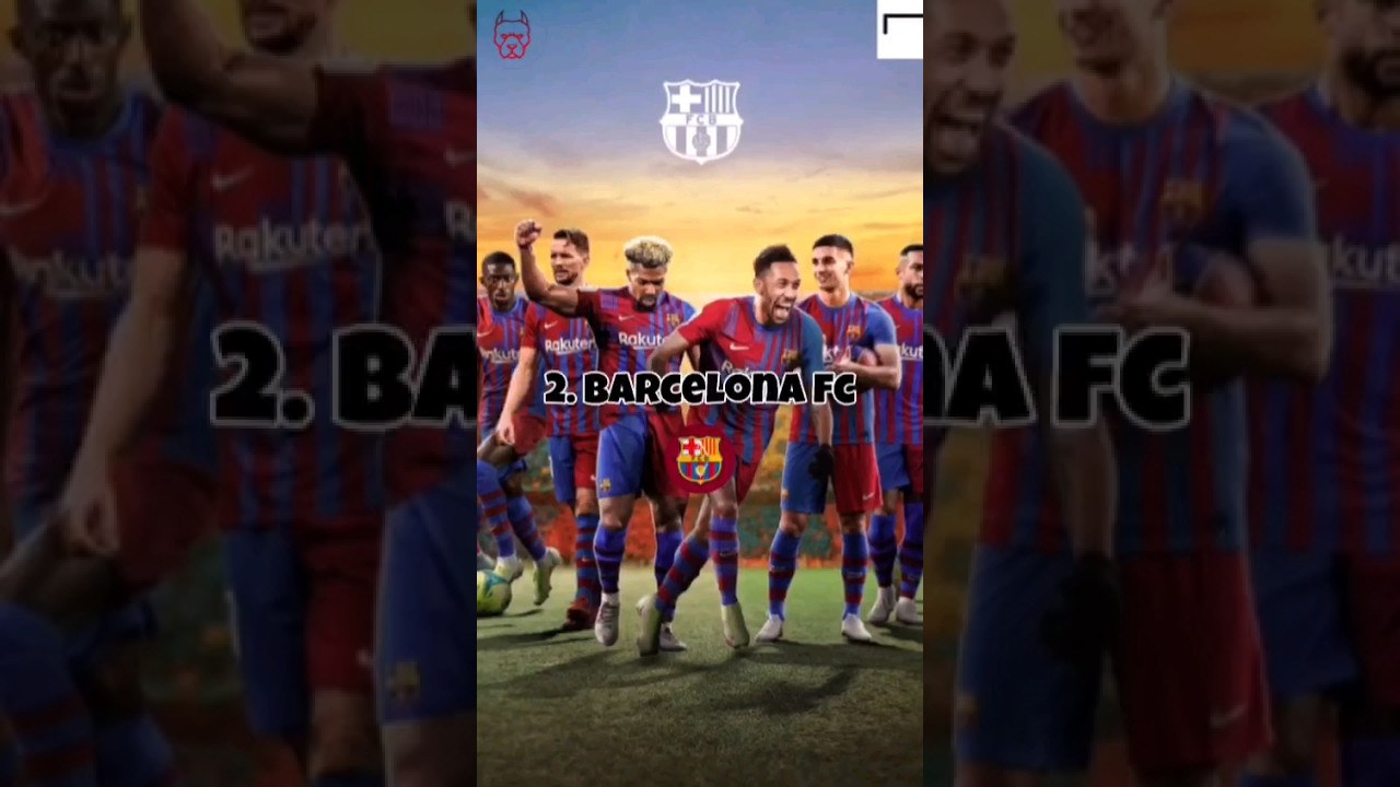 Top 10 Spain football clubs⚽😱🔥 #top10 #footballclubs #viralvideo #trending #barcelona  #realmadrid