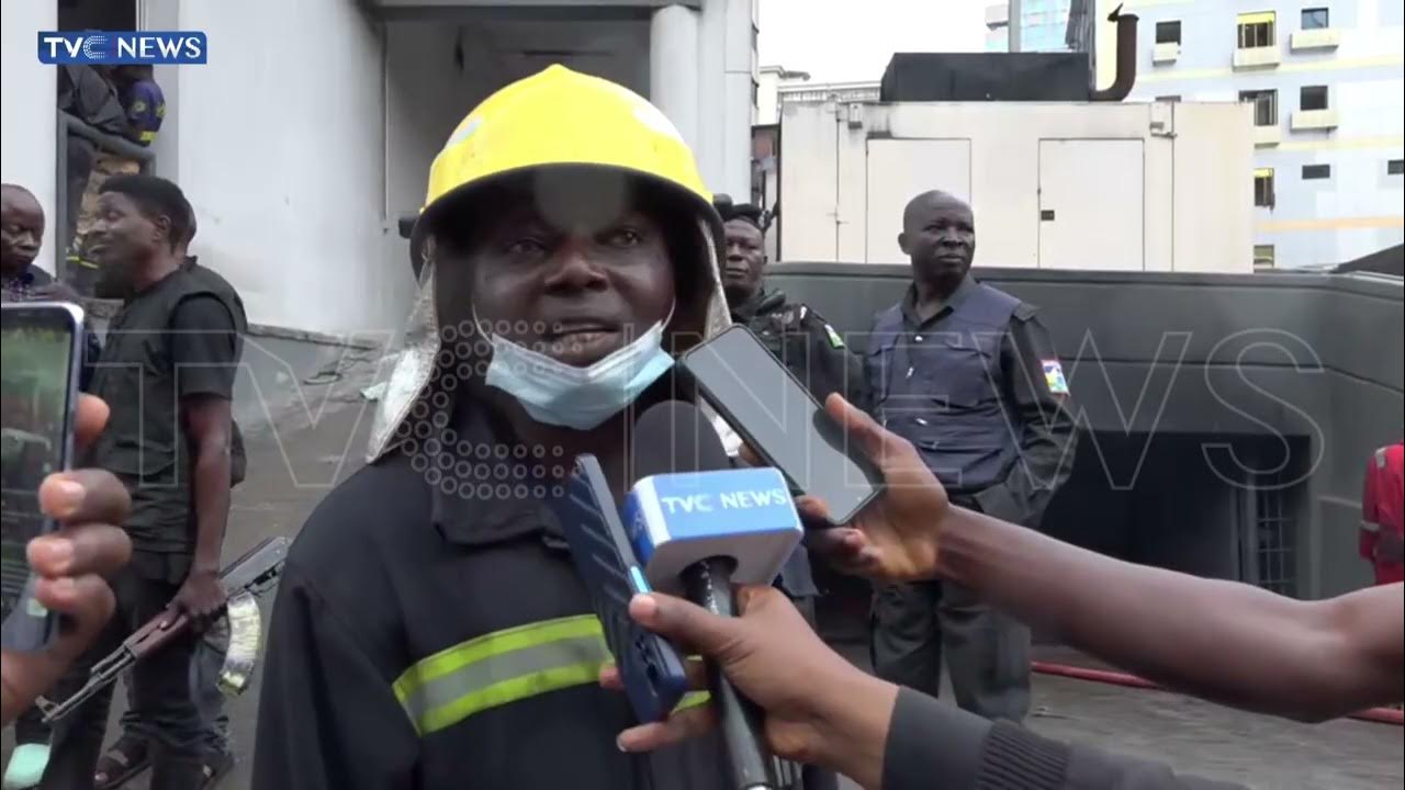 Fire Service Official Explains How Lagos Six-Storey Building Inferno Was Stopped
