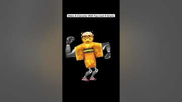 Make A Character With Your Last 4 Emojis