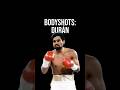 Was Roberto Durán the best at hitting the body?