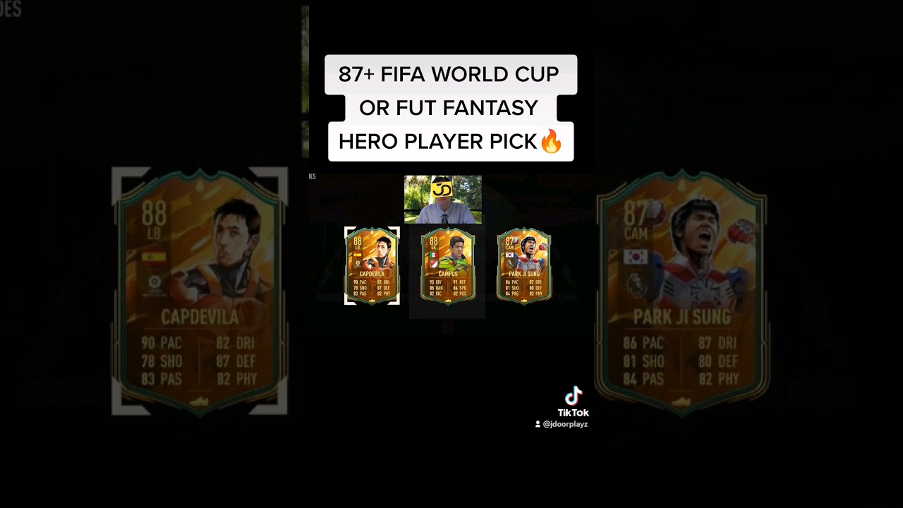 87+ FIFA WORLD CUP OR FUT FANTASY HERO PLAYER PICK🔥