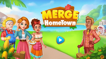 New Town-themed Merge Game | Merge HomeTown Android Gameplay | Puzzle Merge Games