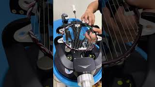 Constant speed pulling system✅Avoid sudden tension impact#badminton #strings #machine #sports