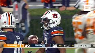 Auburn Football Vs Tennessee Highlights Auburn Football Vs Tennessee Highlights