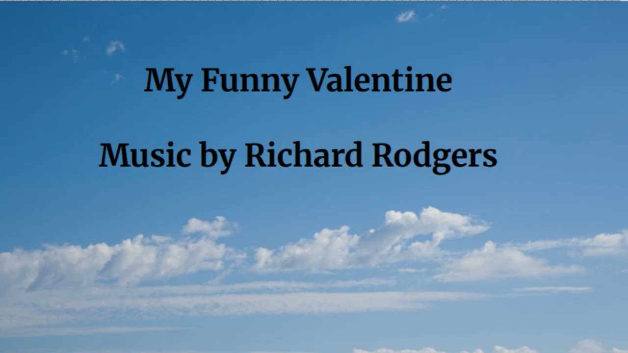 My Funny Valentine (Piano Solo) Relaxing, Background Music