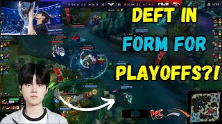 Deft Gets Quadra Against Former Teammates