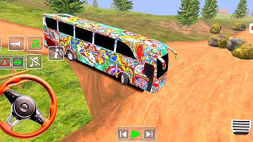 Coach Bus Simulator India Off-road Driving Bus Game | New Update 2025 Full Gameplay Video Part #272 