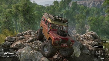 SnowRunner | 15 Minutes of "Crawling" w/ Last Raider x3 by Zidon - Sequatchie Trails Mod Map