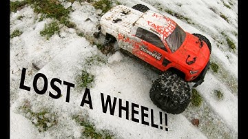 Wheel came off and Repair | Arrma Granite BLX 3S 4x4