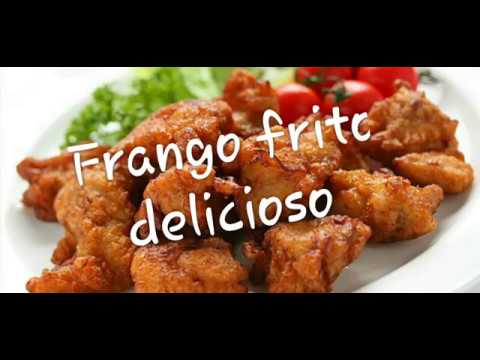 Frango frito delicioso e super fácil