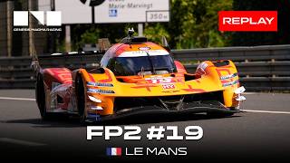 24 Hours of Le Mans FP2 LIVE | Genesis Magma Racing Onboard #19