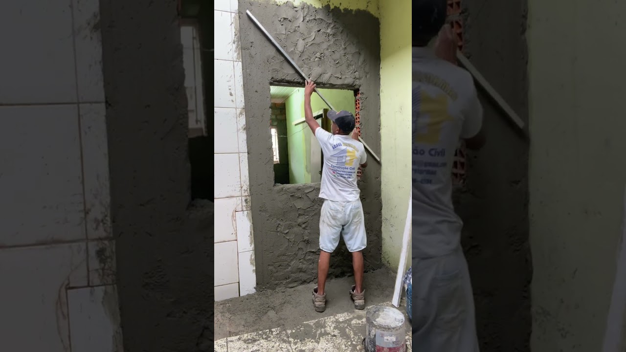 Como rebocar uma parede