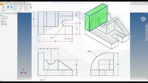 Autodesk Inventor Part Modeling Tutorial #1