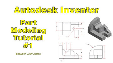 Autodesk Inventor Part Modeling Tutorial #1
