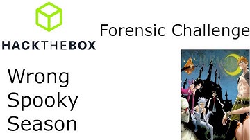 HTB - Wrong Spooky Season