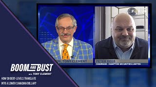 Peter Deeb of Hampton Securities Explains How Debt Levels Translate into a Lower Canadian Dollar
