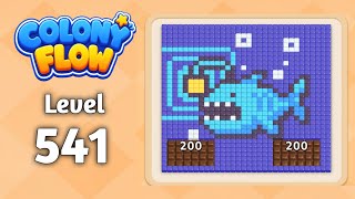 Colony Flow level 541 walkthrough solution gameplay 