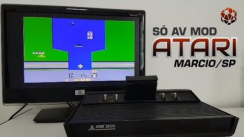 Só o Av Mod Atari Polyvox  - Marcio / SP