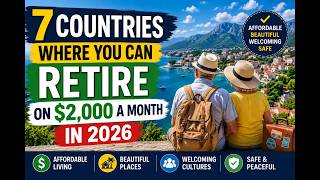 7 Countries Where You Can Retire on $2,000 a Month in 2026