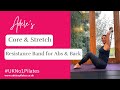 Core & Stretch 24-Min Mat Pilates with a Resistance Band for Abs & Upper Back #UKNo1Pilates