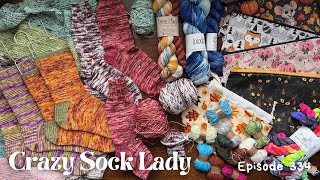 Episode 334 / Socks & Blankets! /  Crazy Sock Lady