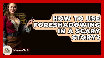 How To Use Foreshadowing In A Scary Story? - Tales And Texts