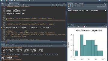 ST351 Week 7 - Bootstrapping and Confidence Intervals